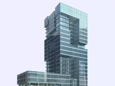 Office Building 3D model 45