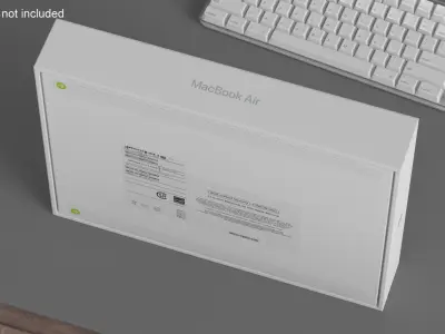 Apple MacBook Air Packaging Box 3D model