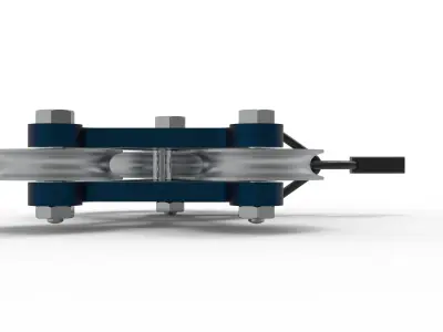 Pulley block 3D model