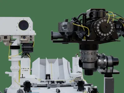 Curiosity Rover 3D model