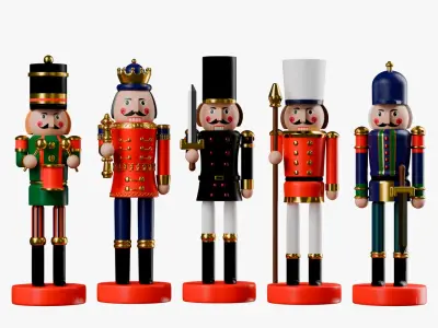 Nutcracker Collection 3D model