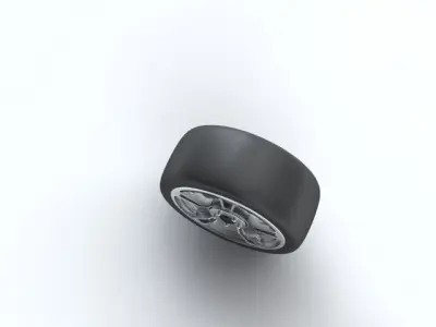 wheel 3D model V1
