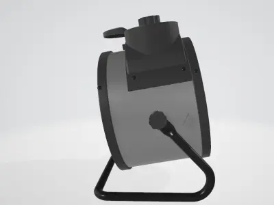 Desktop Heater Household Energy Saving Electric Heater Low-poly 3D model