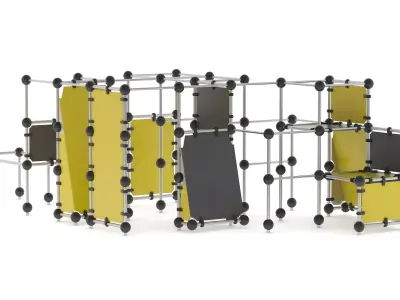 Lappset Spider Cage L Free low-poly 3D model
