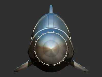 Spacecraft 3d print 3D model