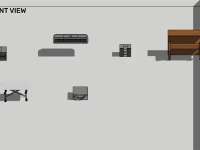 Music Equipment - Revit 3D model