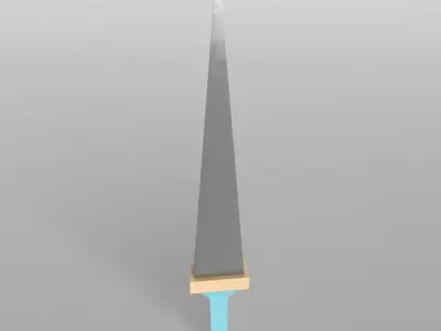 Lowpoly Sword 002 Free low-poly 3D model