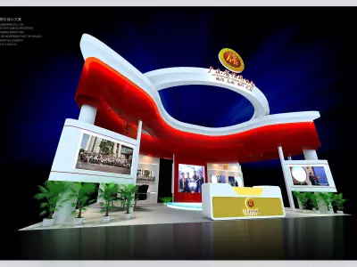 Exhibition - Area -10X5-3DMAX2009-019 3D model