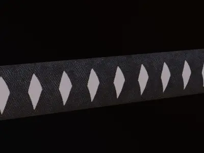 katana Low-poly 3D model purchase