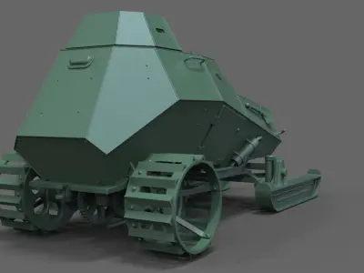 BA-64 Experimental Kit 3D print model