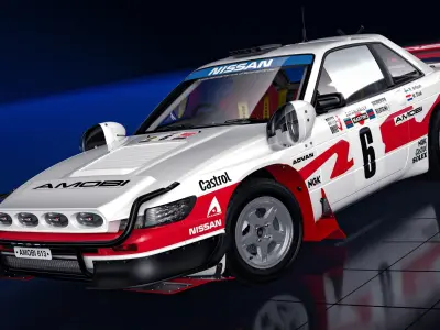 Advan Rally 3D model
