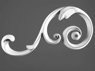 Decorative element Free 3D model purchase
