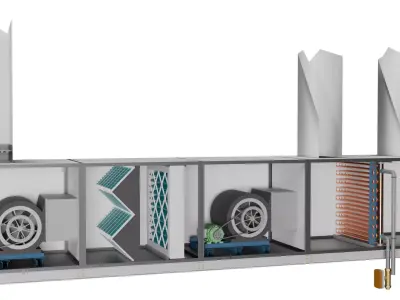 Air Handling Unit 3D model order