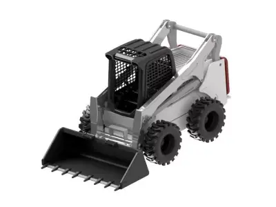 Bobcat S850 1 to 24 scale skidsteer  3D print model