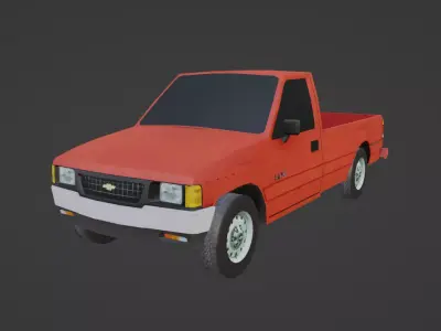 Chevrolet Luv 1992 Low-poly 3D model