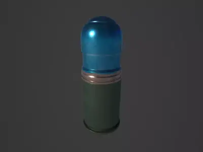40mm grenade M9XX Low-poly 3D model
