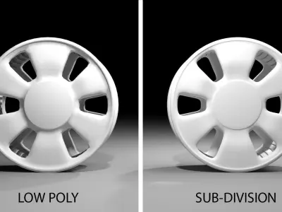 Wheel Rim 3 3D model