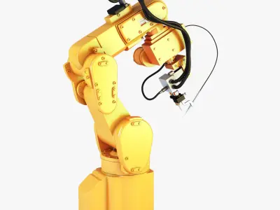 Generic Industrial Robot v 1 3D model