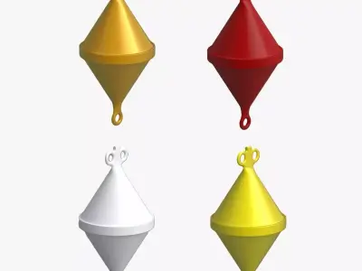Sea Buoy 01 Collection  3D Model Pack