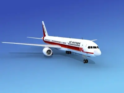 Boeing 757-200 Air Europa 3D model