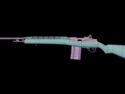 Springfield M14 3D model