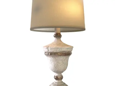 Manual nature Table lamp 3D model