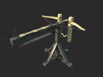 Ancient weapons crossbows 3D model