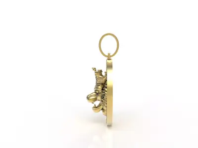 The Lion King Pendant 3D print model