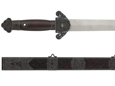Jian Sword 3D model
