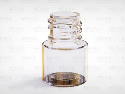 Cosmetic bottle-jar - Bodo series - SP 410-18 - SP 415-18 - 5 ml 3D Model Pack