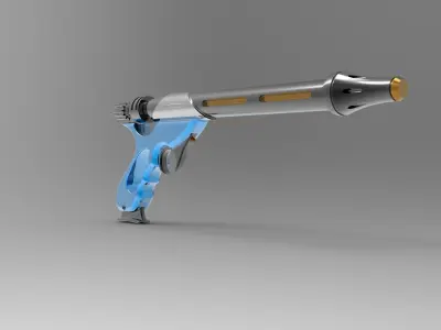 WESTAR-34 tool with handle 3D model
