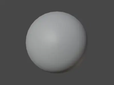 pistol bullet Low-poly 3D model