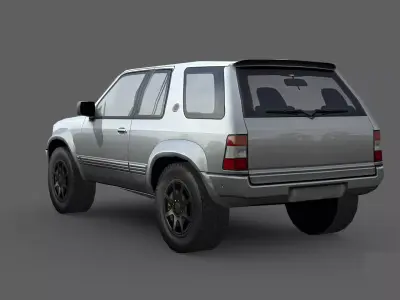 Classic Off-road SUV 3D model