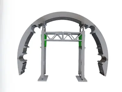 Tunnel Formwork 3D model
