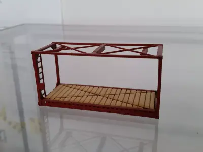 container frame 3D print model