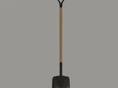 Hand Shovel 3D model
