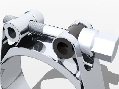 clamp 59-63 mm Free 3D model