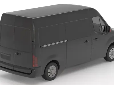 Generic Van 03 3D model