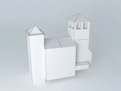 Siorac de Riberac Free 3D model