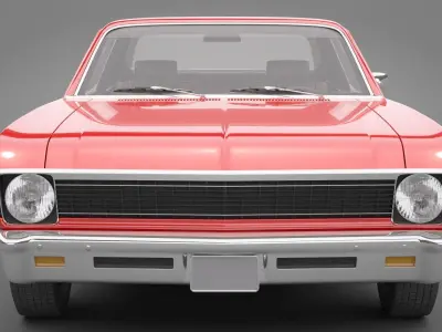 Generic Old Car 04 Free 3D model
