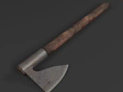 3D Medieval Axe Collection 