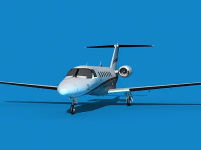 Cessna C528 Citation CJ3 V13 3D model