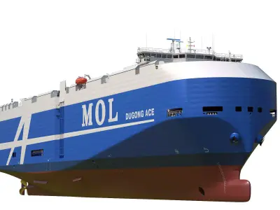 Vehicles Carrier RoRo 3D model