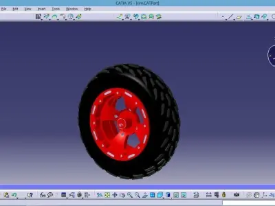 ATV Tyres Free 3D model