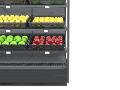 Refrigerated display case Arneg  3D model