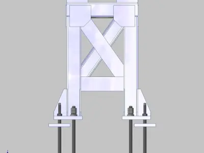 26369-ROBOT BASE KAWASAKI BX100S-900 3D model