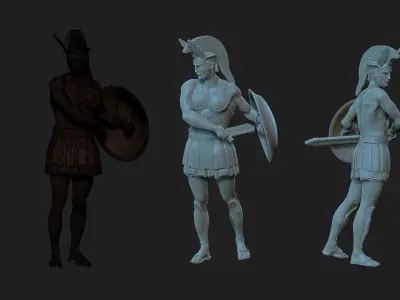 roman soldier 3D print model purchase