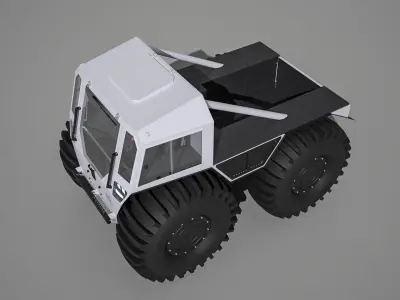 Sherp N 1200 Pickup Concept 3D model