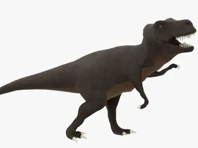 Tyrannosaurus Rex 4K Textures Low-poly 3D model