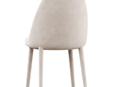 Modern dining chair 3D model